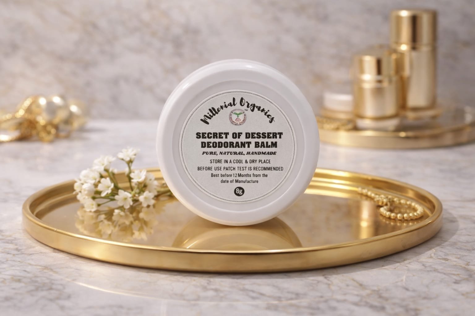 Secret of dessert deodrant balm Secret of dessert balm - 8gms - Image 1